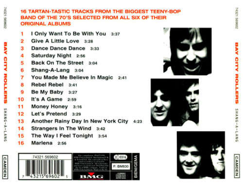 Bay City Rollers - Shang-A-Lang (CD)