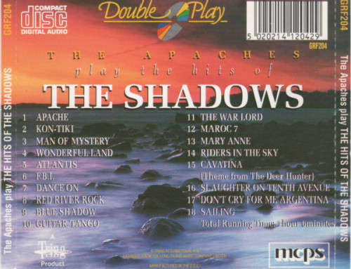 The Apaches - Play The Hits Of The Shadows (CD)