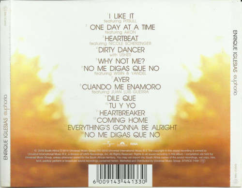 Enrique Iglesias - Euphoria (CD)