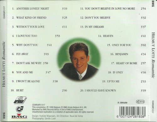 Helmut Lotti - Romantic (CD)