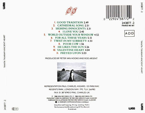 Tanita Tikaram - Ancient Heart (CD)