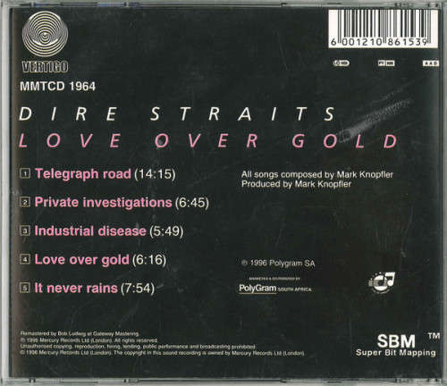 Dire Straits - Love Over Gold (CD)