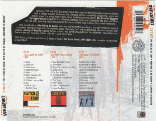 Switchfoot - The Early Years: 1997-2000 (3 CD Set)