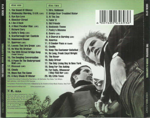 Simon & Garfunkel - The Essential Simon & Garfunkel (Double CD)