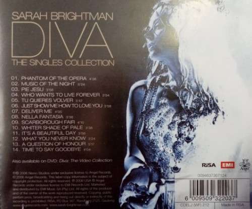 Sarah Brightman - Diva : The Singles Collection (CD)