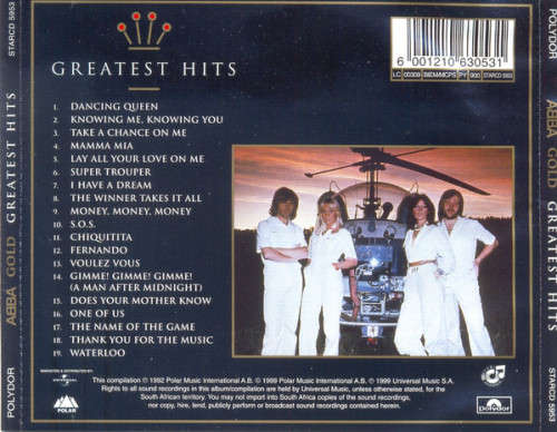ABBA - Gold (Greatest Hits) (CD)