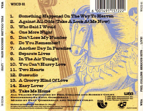 Phil Collins - Serious Hits...Live! (CD)
