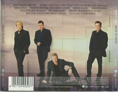 Westlife - Face To Face (CD)
