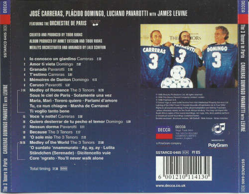 The Three Tenors In Paris (CD)