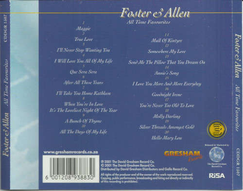 Foster & Allen - All Time Favourites (CD)