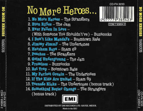 Various - No More Heroes (CD)