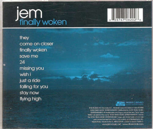 Jem - Finally Woken (CD)