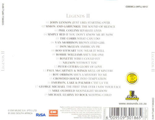 Various - Legends II (CD)