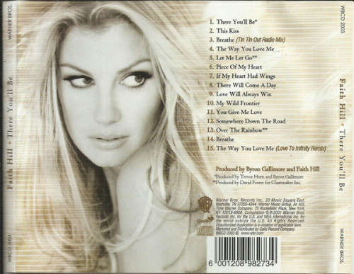 Faith Hill - There You`ll Be (CD)