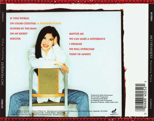 Jaci Velasquez - Heavenly Place (CD)