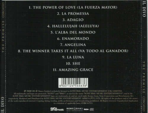 Il Divo - The Promise (CD)