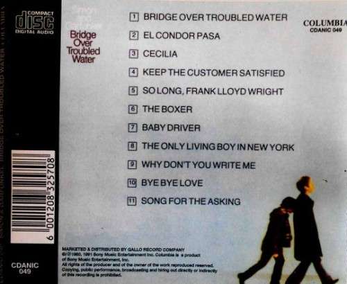 Simon And Garfunkel - Bridge Over Troubled Water (CD)