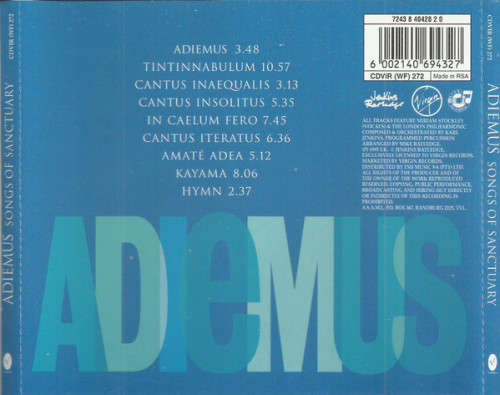 Adiemus - Songs Of Sanctuary (CD)