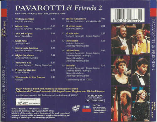Pavarotti & Friends - Pavarotti & Friends 2 (CD)