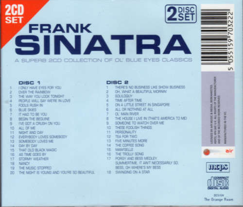 Sinatra - A Superb 2CD Collection Of Ol` Blue Eyes Classics (Double CD)