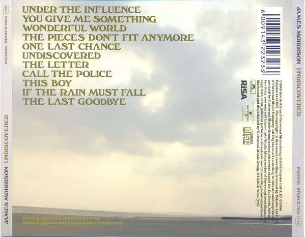 James Morrison - Undiscovered (CD)