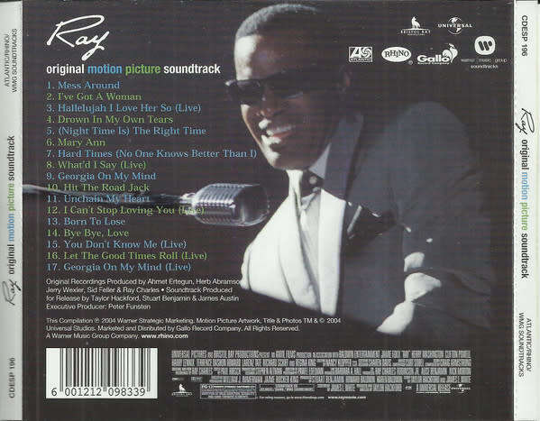 Ray Charles - Ray (Original Motion Picture Soundtrack) (CD)