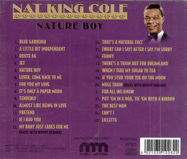 Nat King Cole - Nature Boy (CD)