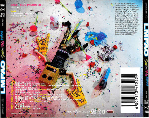 LMFAO - Sorry For Party Rocking (CD)