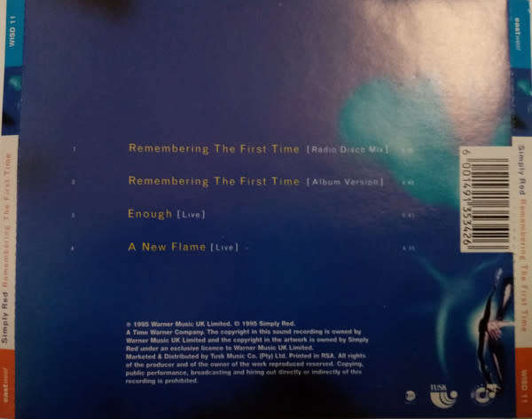 Simply Red - Remembering The First Time (CD Single)