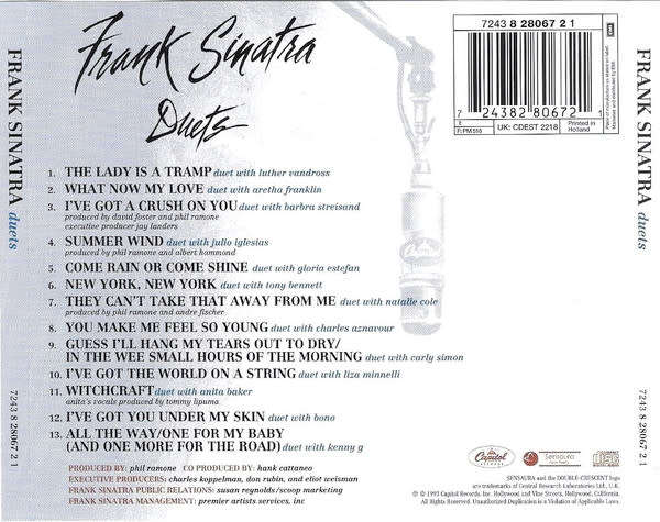 Frank Sinatra - Duets (CD)