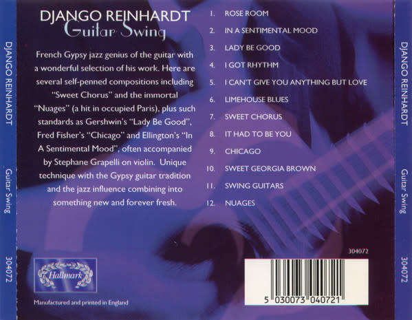 Django Reinhardt - Guitar Swing (CD)