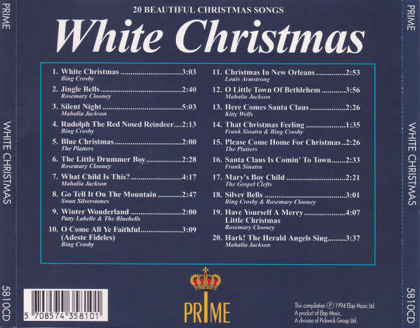 Various - White Christmas - 20 Beautiful Christmas Songs (CD)