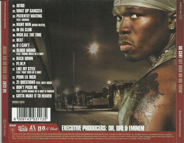 50 Cent - Get Rich Or Die Tryin` (CD)