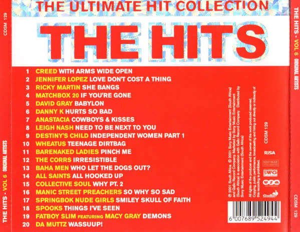 Various - The Ultimate Hit Collection: The Hits Vol. 6 (CD)