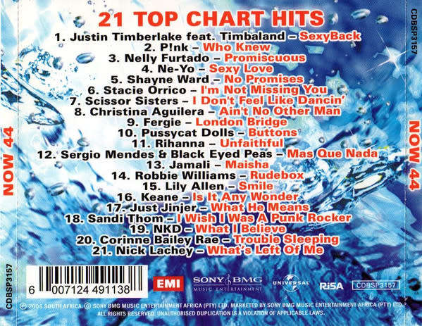 Various - Now That`s What I Call Music! 44 (CD)