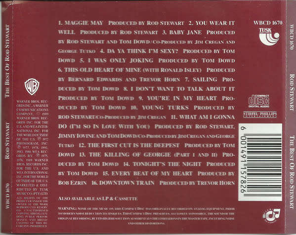 Rod Stewart - The Best Of Rod Stewart (CD)