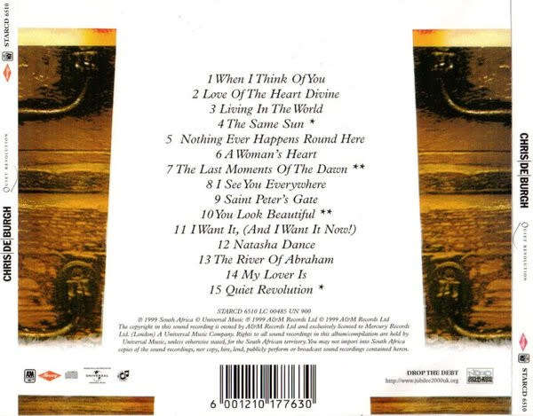 Chris De Burgh - Quiet Revolution (CD)