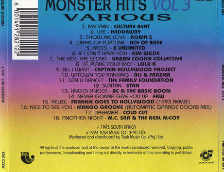Various - Monster Hits Vol 3 (CD)