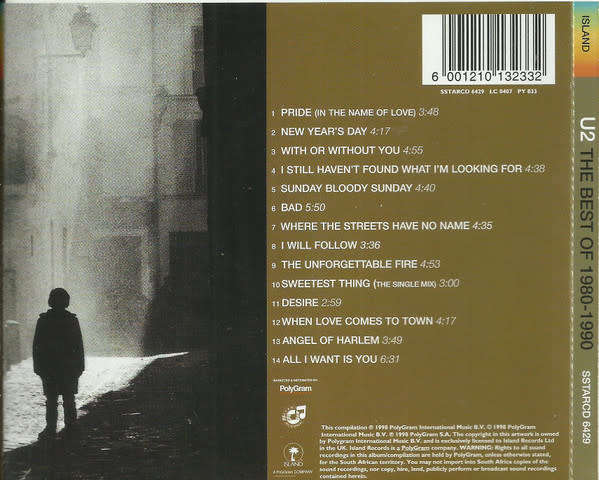 U2 - The Best Of 1980-1990 (CD)