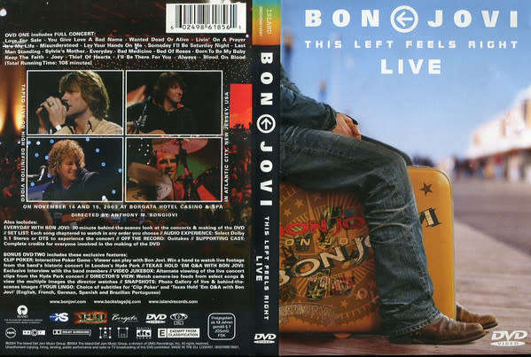 Bon Jovi - This Left Feels Right (Live) (Double DVD)