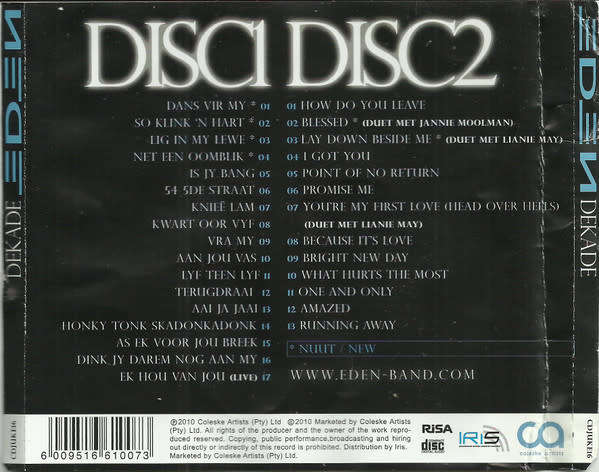 Eden - Dekade (Double CD)