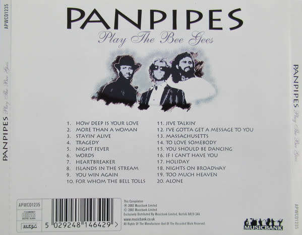 Panpipes - Play The Bee Gees (CD)