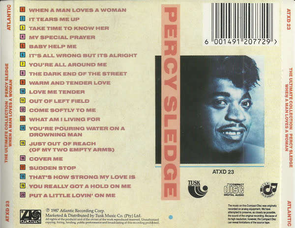 Percy Sledge - The Ultimate Collection - When A Man Loves A Woman (CD)