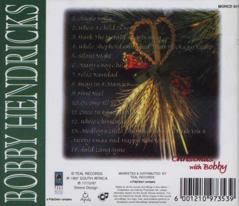 Bobby Hendricks - Christmas With Bobby (CD)