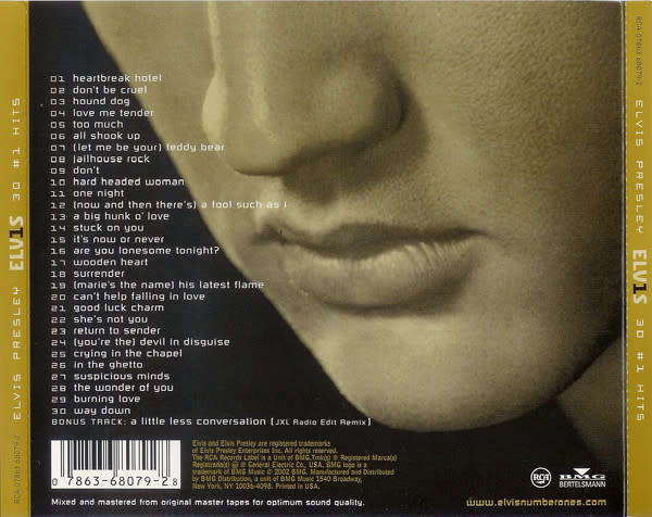 Elvis Presley - ELV1S 30 #1 Hits (CD)