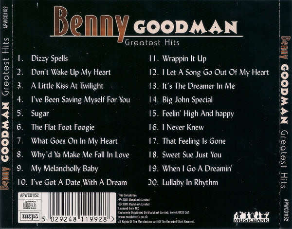Benny Goodman - Greatest Hits (CD)