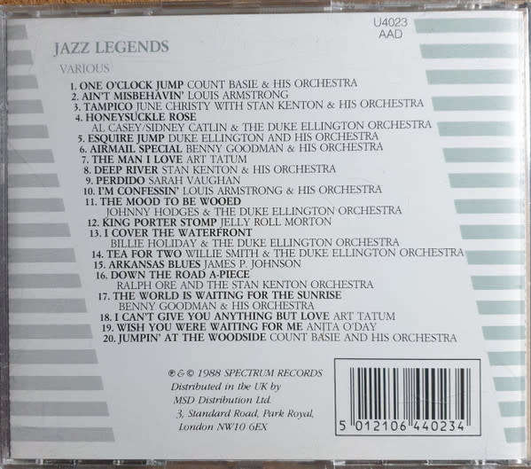 Various - Jazz Legends (CD)