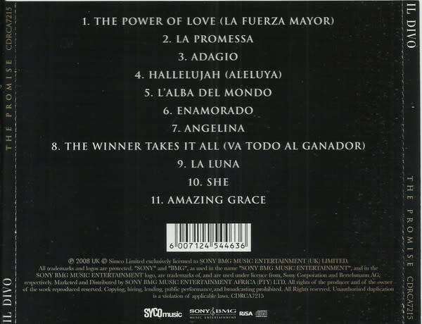Il Divo - The Promise (CD)