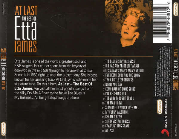 Etta James - At Last The Best Of Etta James (CD)
