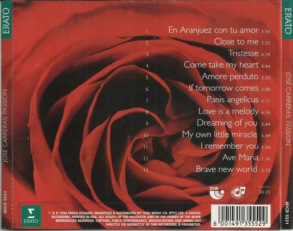 José Carreras - Passion (CD)